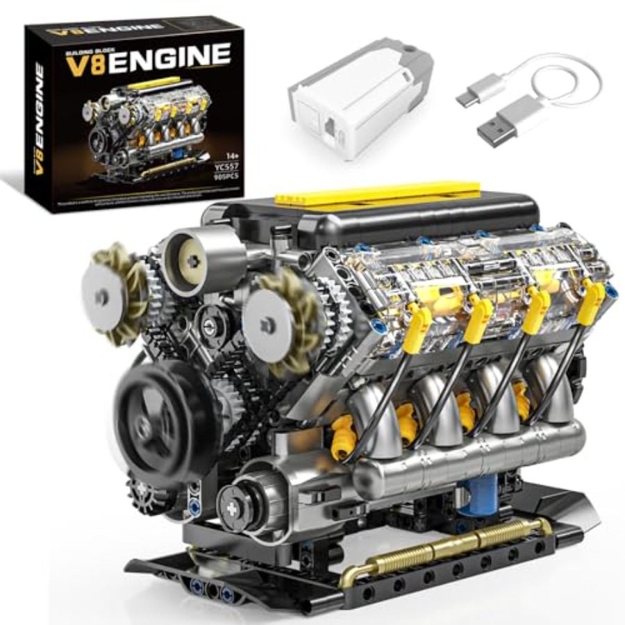 Model Kit V8 Engine - V8 Engine Model Kit that Runs,