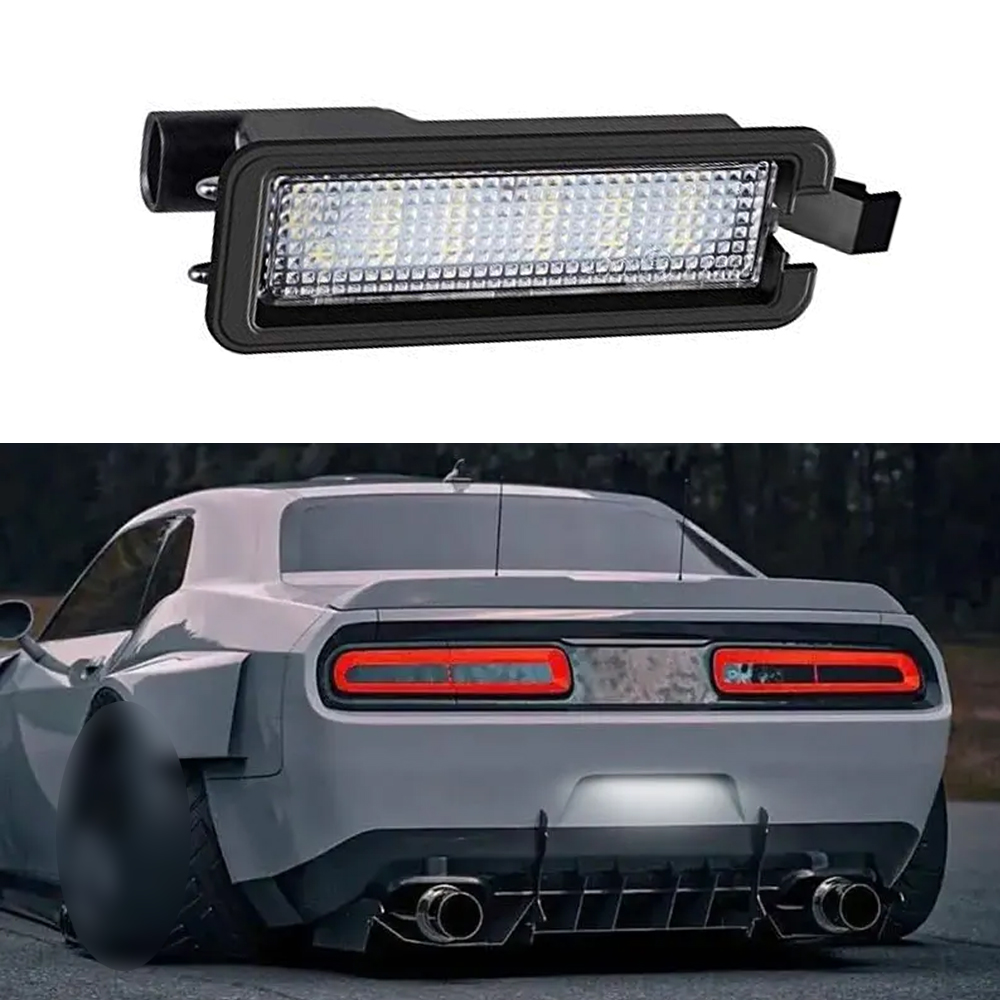 Model Kit Dodge Charger - LED License Plate Light For Dodge