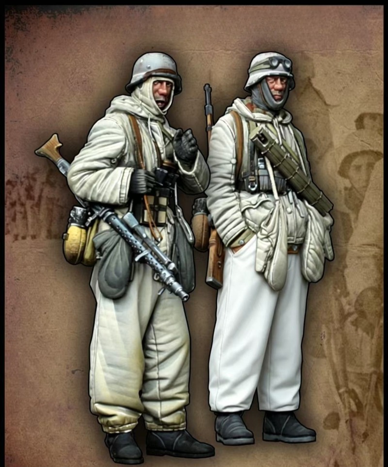 Model Kit Weapons - 1/35 Scale Die Cast Resin Figure