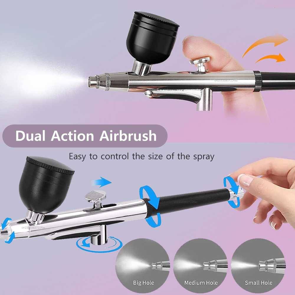 Model Kit Weapons - Pro Grade Airbrush Gun Head with