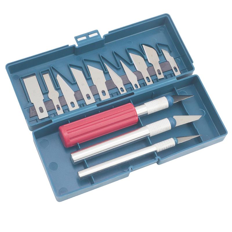 Hobby Knife Blade - 13-Piece Multi-Function Cutter Engraving Craft Knives