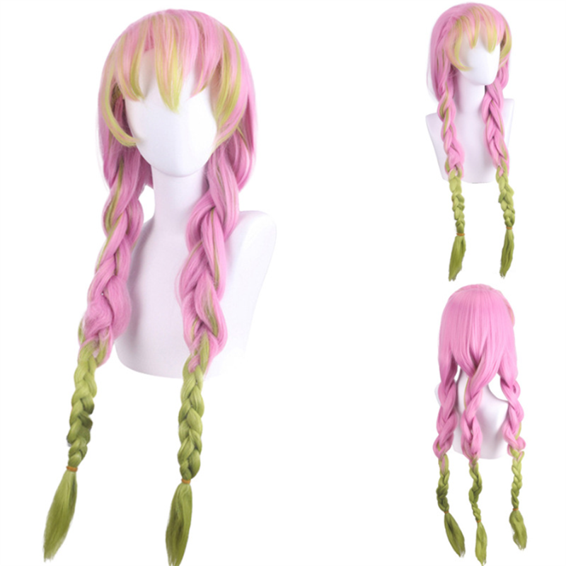 Model Kit Demon Slayer - 1:1 Halloween Demon Slayer Cosplay wig