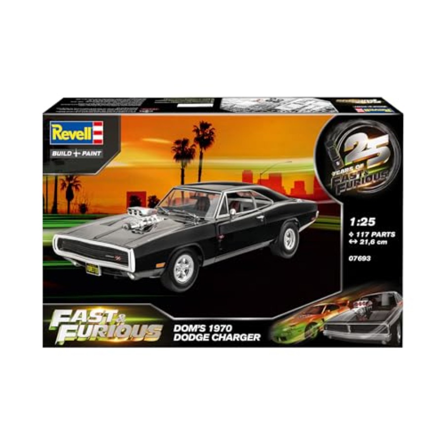 Fast and Furious Dom's 1970 Do - Model Kit Dodge Charger review and price
