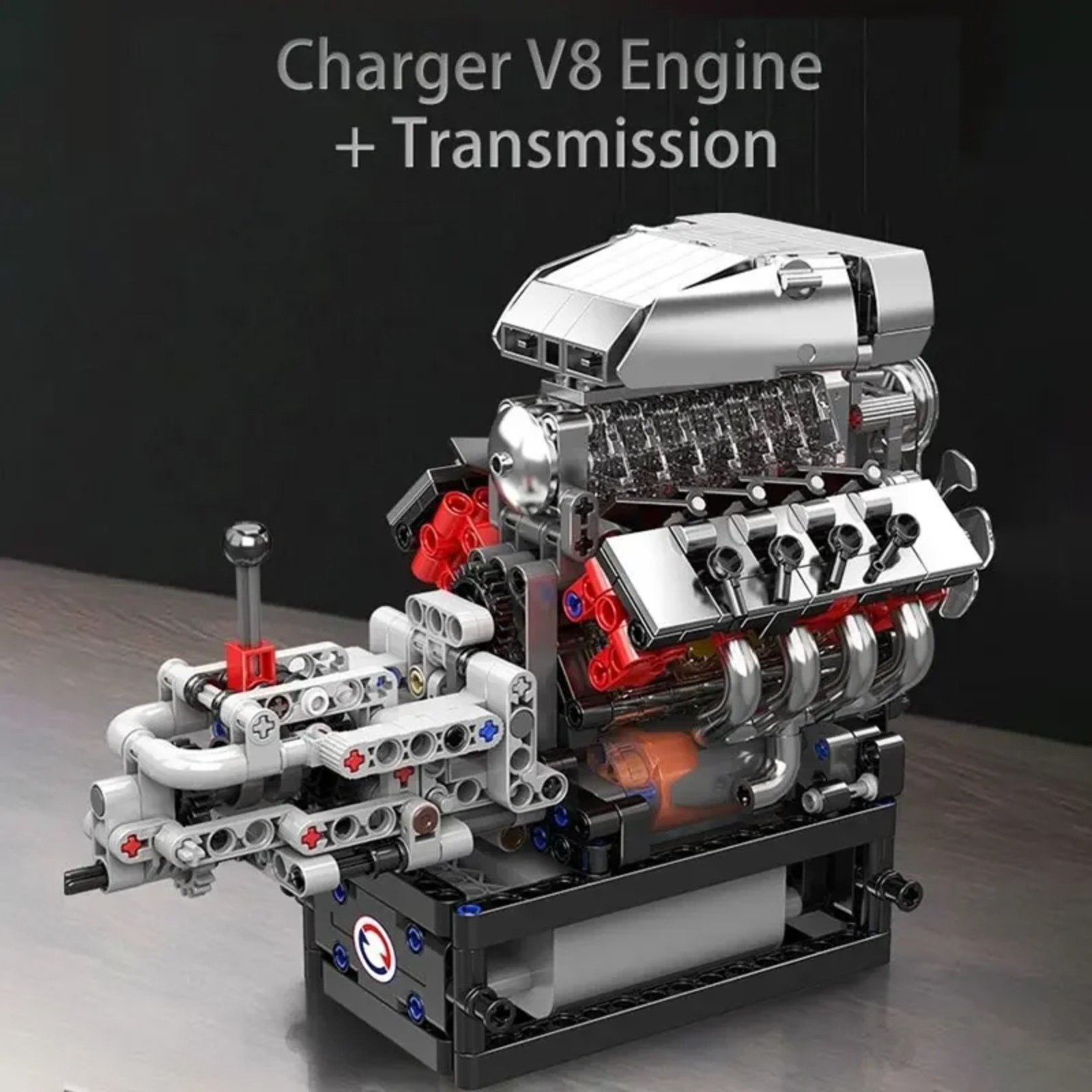 Mould King 10225 V8 Engine Mod - Model Kit V8 Engine review and price