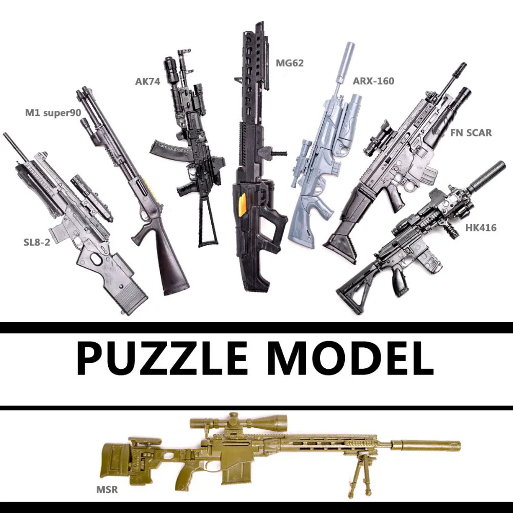 1/6 Assemble Gun Model Machine - Model Kit Weapons review and price