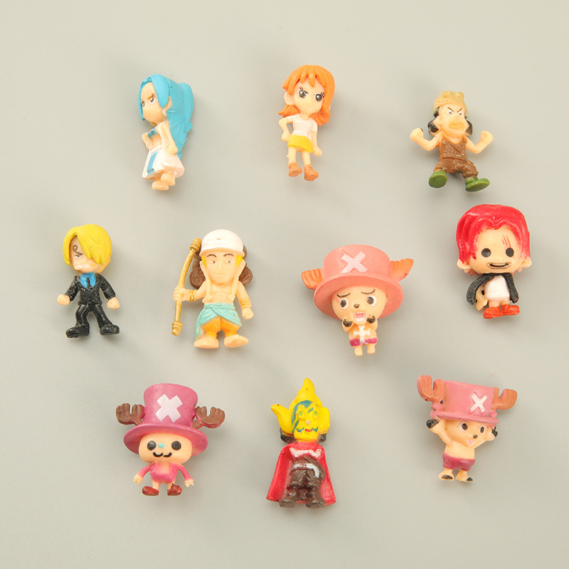 6-12Pcs/Set One Piece Monkey D - Model Kit Thousand Sunny review and price
