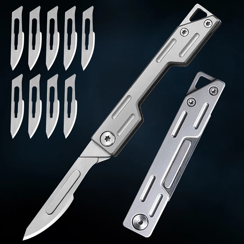 Folding Knife Stainless Steel  - Hobby Knife Blade review and price