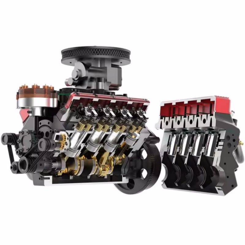 TOYAN V8 Gas 4 Stroke Engine 2 - Model Kit V8 Engine review and price