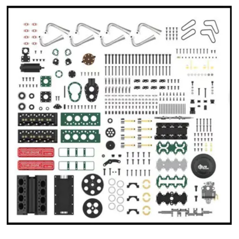 TOYAN V8 Gas 4 Stroke Engine 2 - Model Kit V8 Engine review and price