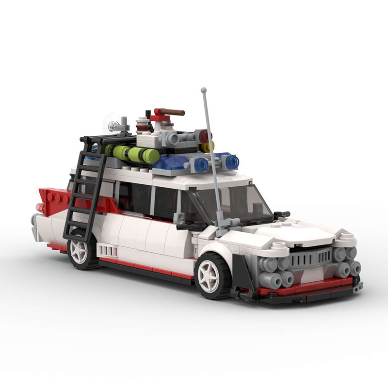 535 Pieces MOC Building Blocks - Model Kit V8 Engine review and price