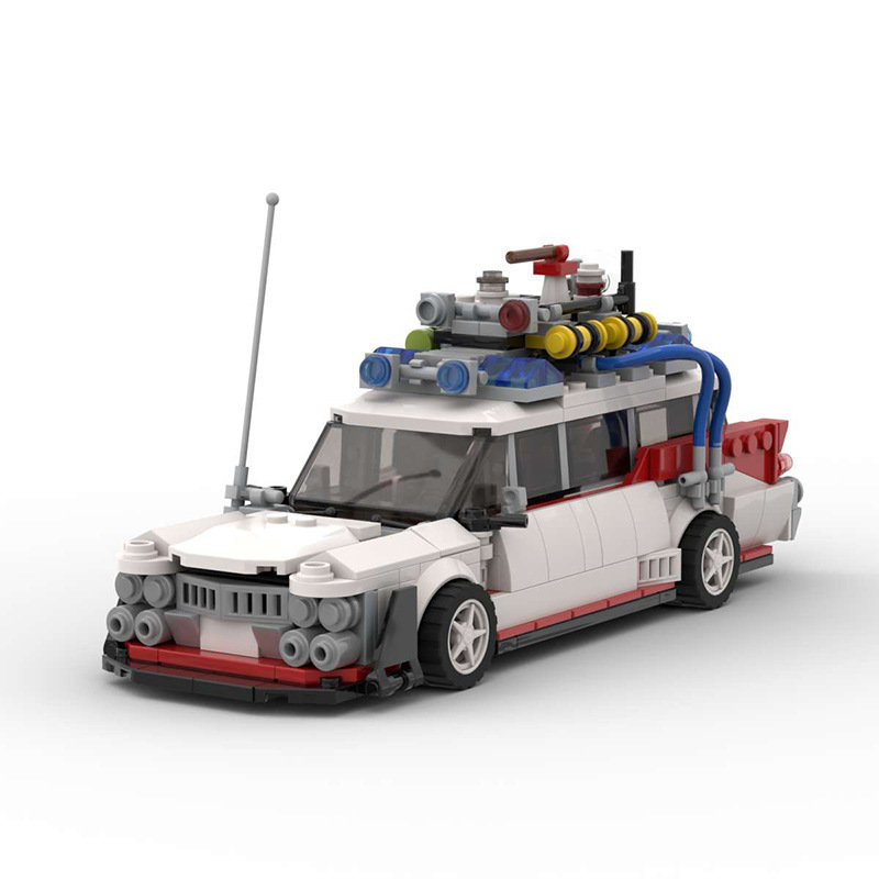 535 Pieces MOC Building Blocks - Model Kit V8 Engine review and price