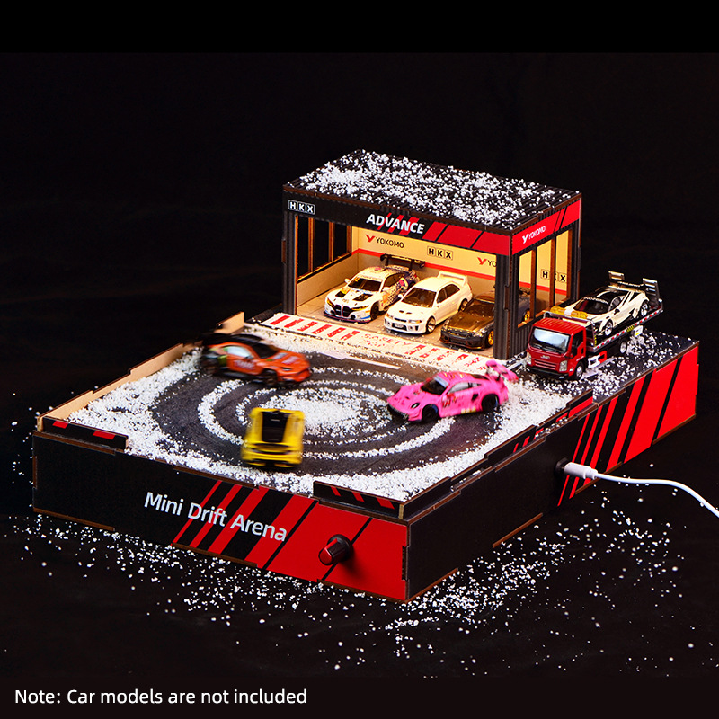 1:64 Scale DIY Drift Track Dio - Model Kit Led review and price