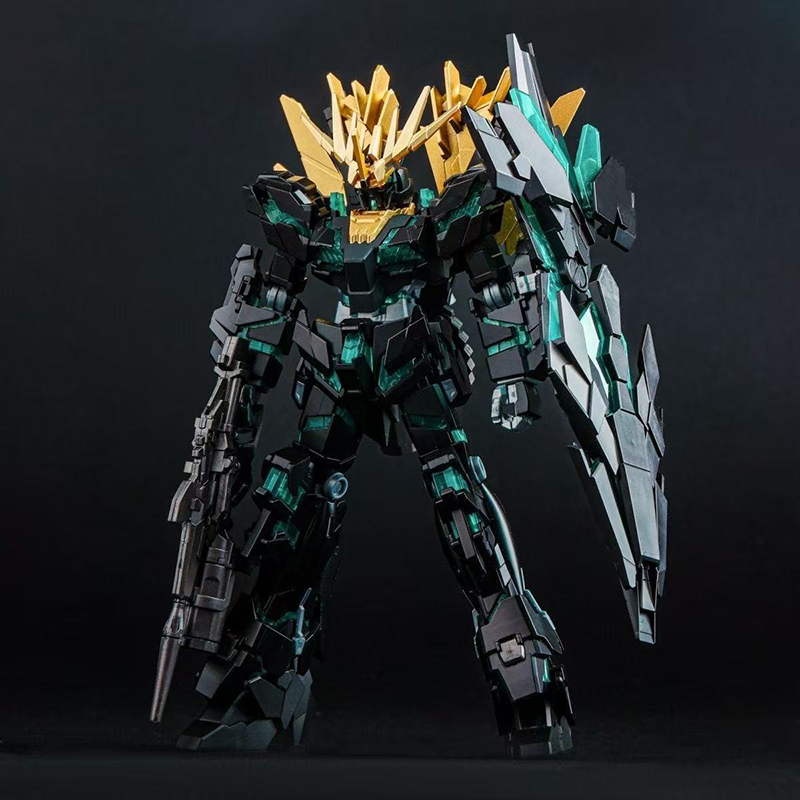 HG 1/144 RX-0 Unicorn Banshee  - Model Kit Barbatos review and price