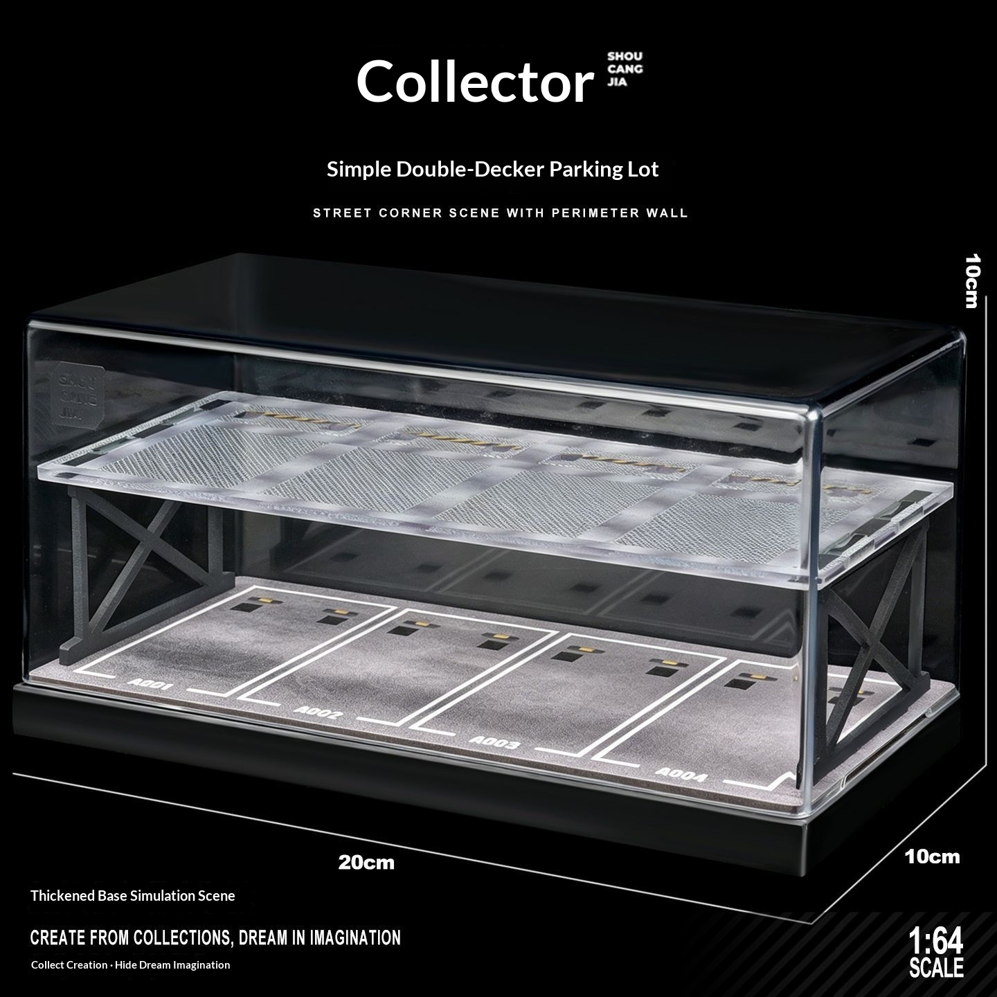 Collector 1:64 Scale Two-Story - Model Kit Led review and price