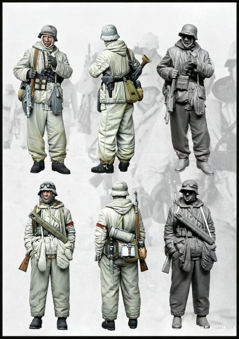 1/35 Scale Die Cast Resin Figu - Model Kit Weapons review and price