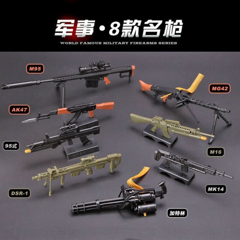 1:6 Scale Toy Mini  Gun Model  - Model Kit Weapons review and price