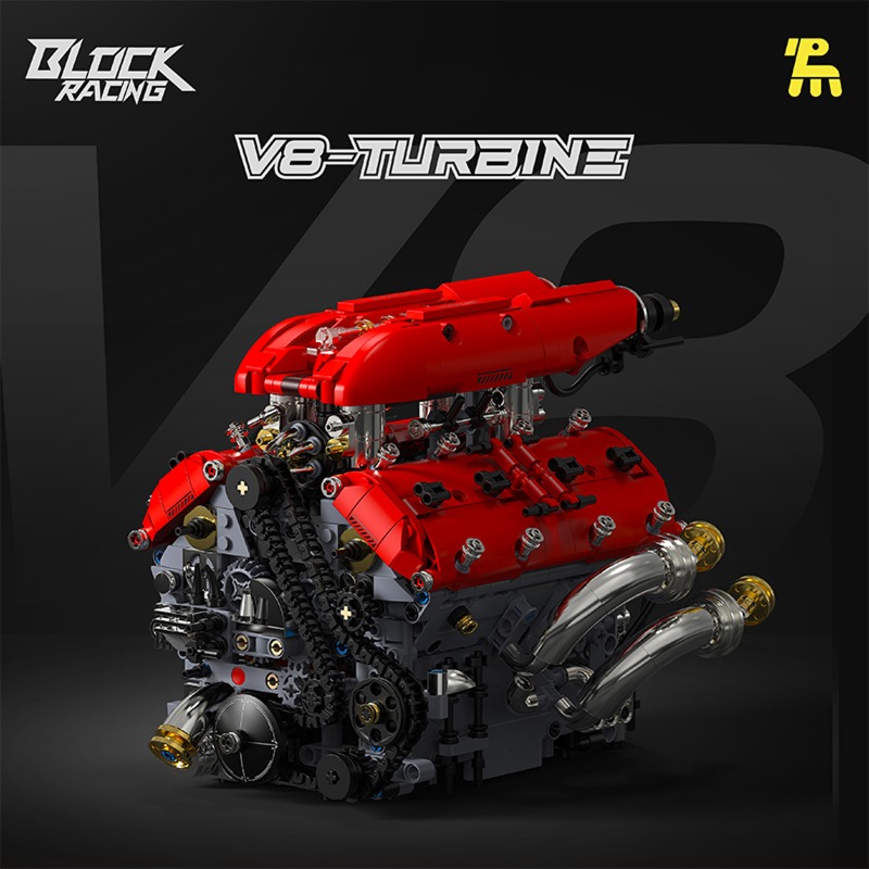 T5011 V8 Turbo Engine Model El - Model Kit V8 Engine review and price