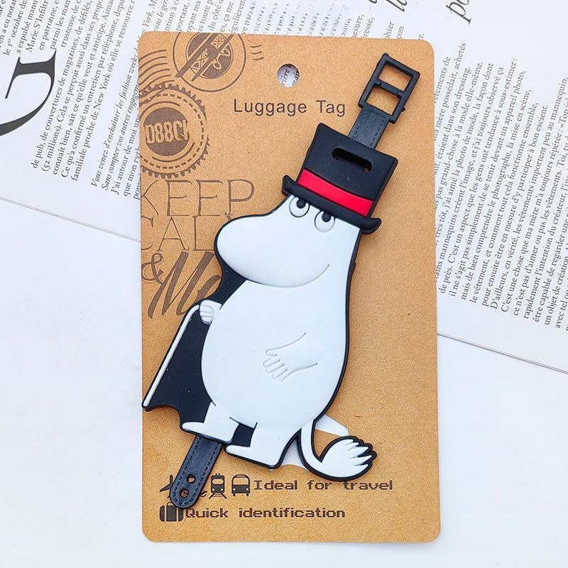 New Moomin luggage tag pendant - Model Kit New review and price