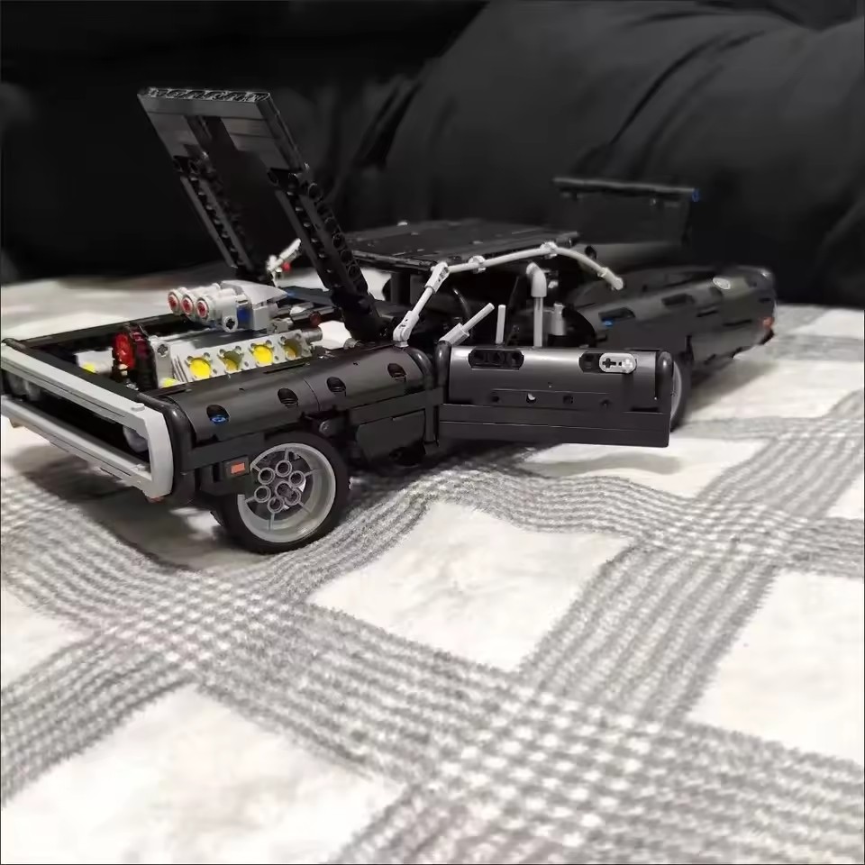 1077PCS Technical Car Dodged C - Model Kit Dodge Charger review and price