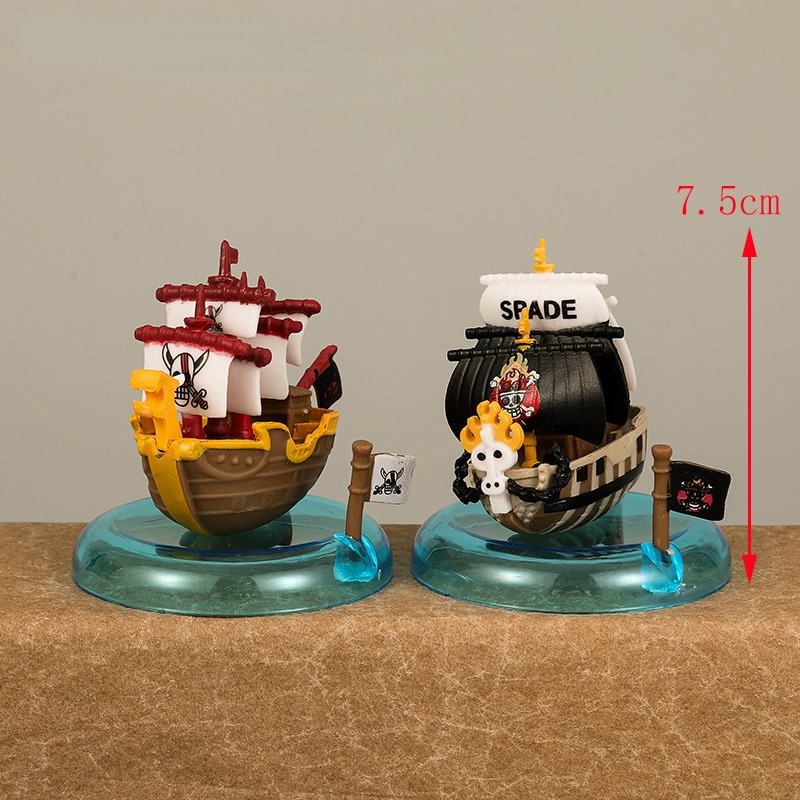 8cm 8pcs/set Anime One Piece F - Model Kit Thousand Sunny review and price