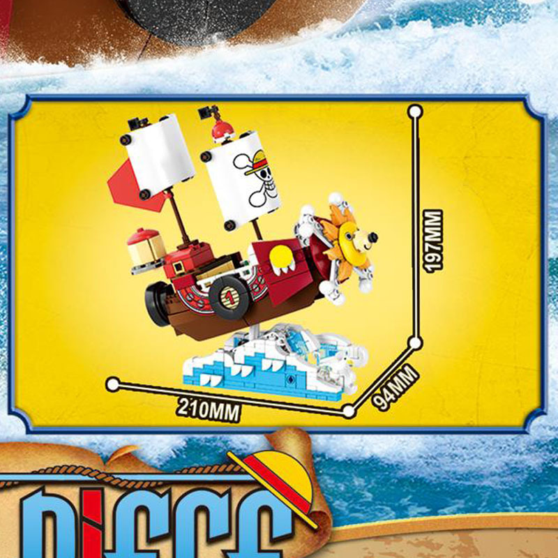 4in1 One Piece THOUSAND SUNNY  - Model Kit Thousand Sunny review and price