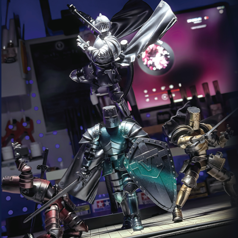 Medieval Knight Multi-Joint Mo - Model Kit Weapons review and price