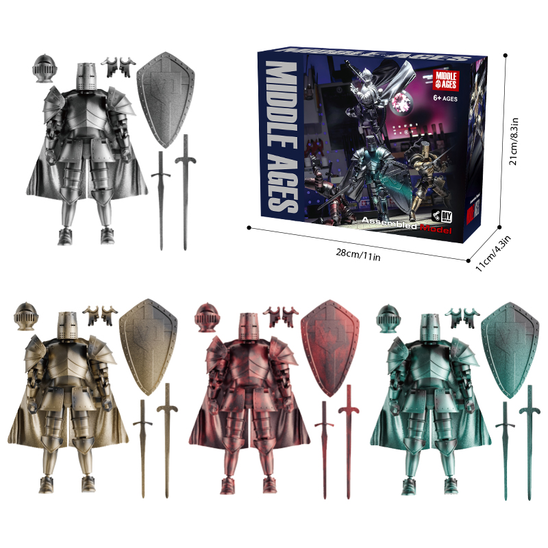 Medieval Knight Multi-Joint Mo - Model Kit Weapons review and price