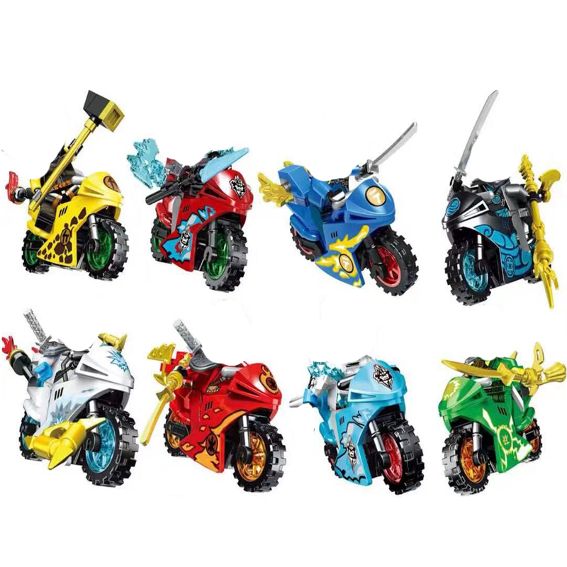 Ninja Figures Motorcycle Build - Model Kit Motor Nuclear review and price