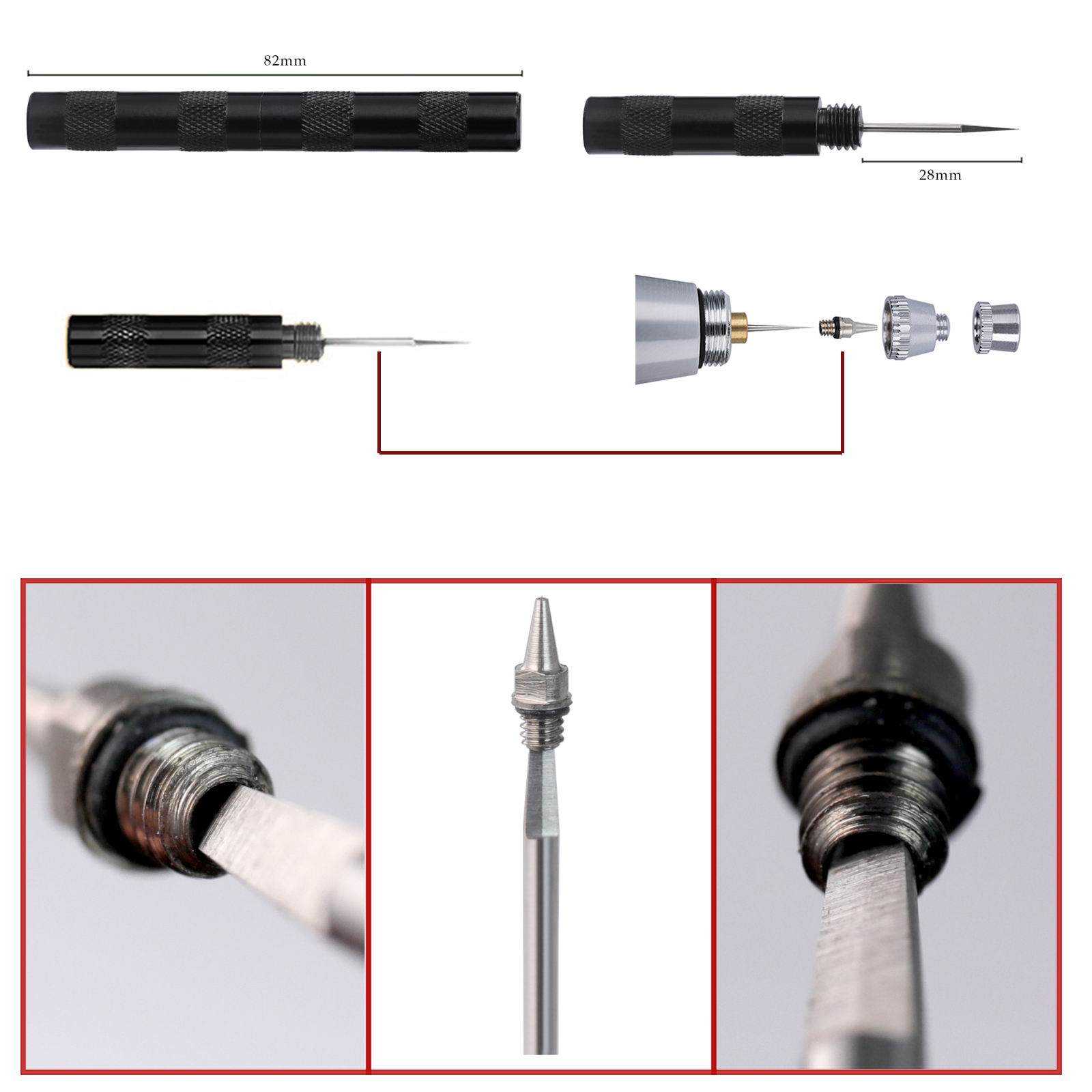 SAGUD 19PCS Airbrush Cleaning  - Model Kit Weapons review and price