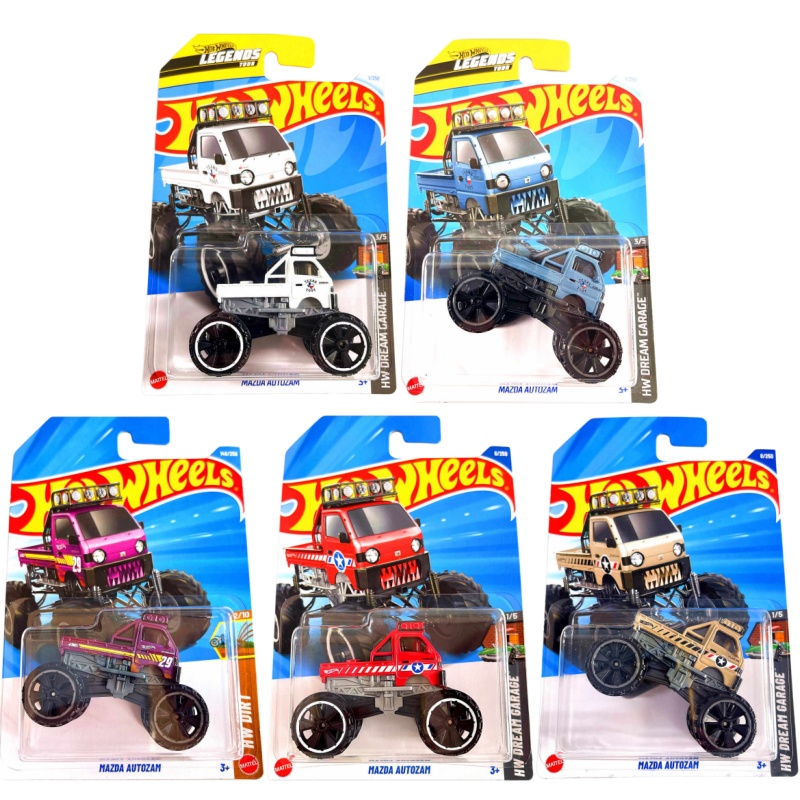Hot Wheels Mazda Autozam Alloy - Hot Wheels Car Monster Trucks review and price