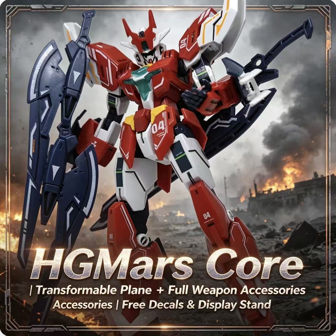 008A HG 1/144 Mars Core Warrio - Model Kit Barbatos review and price
