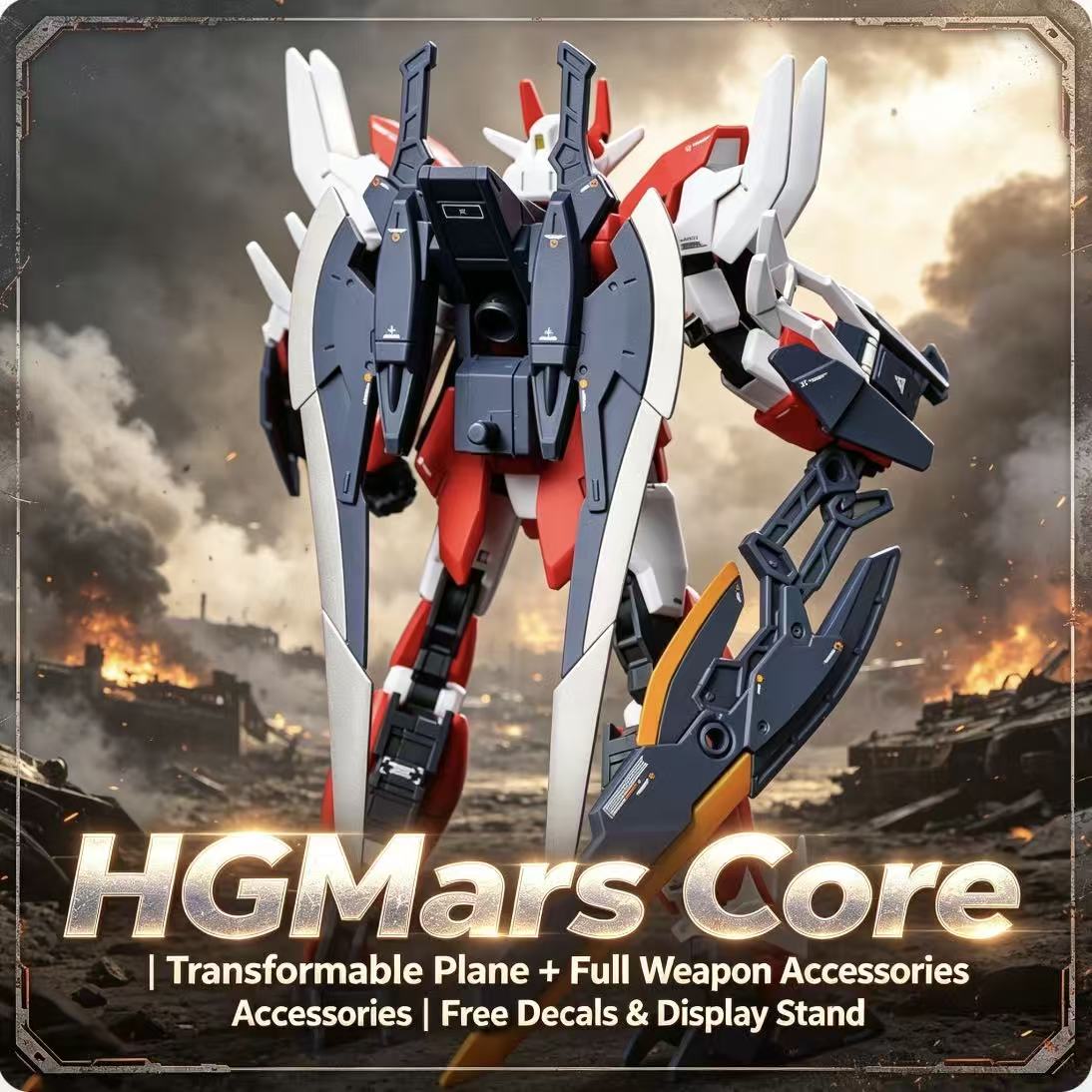 008A HG 1/144 Mars Core Warrio - Model Kit Barbatos review and price