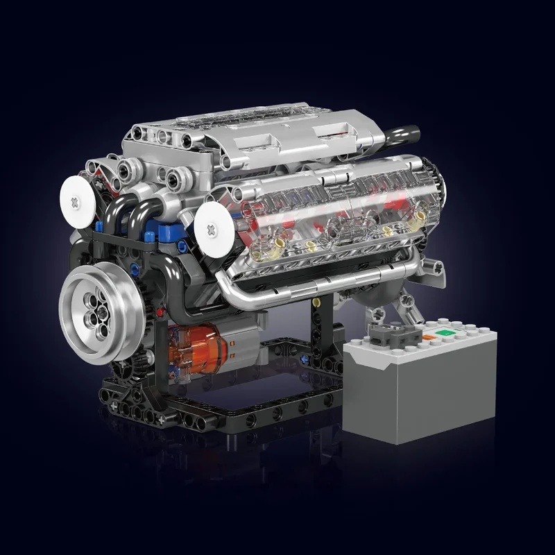 MOULD KING 535PCS V8 Engine Bu - Model Kit V8 Engine review and price
